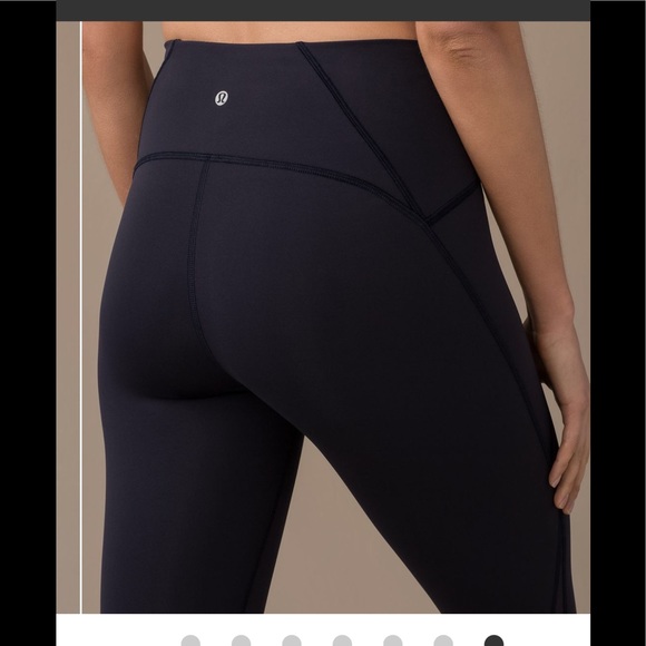 Lululemon Train Times 7/8 Pant *25"Midnight Navy - Picture 5 of 12
